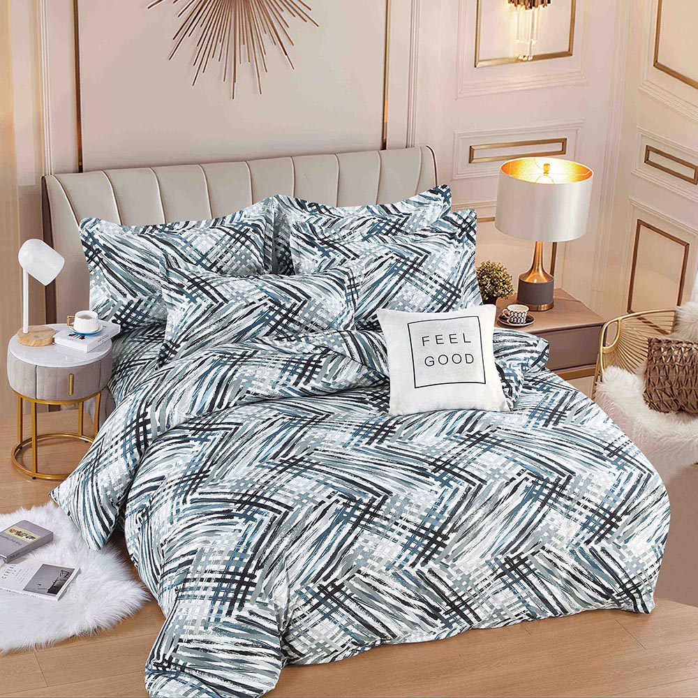 JOLFD104.jpg Lenjerie de Pat Dublu Țesătură tip Finet, 6 piese JOLFD104 - imagine 1