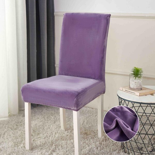Set 6 huse  pentru scaun, Catifea JOSC12