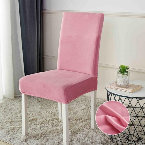 Set 6 huse  pentru scaun, Catifea JOSC13