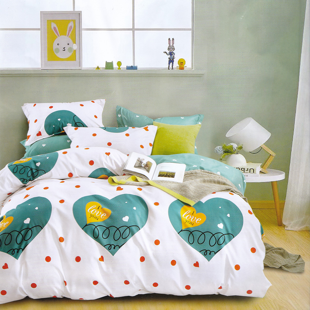 LF238-10037.jpg Lenjerie de pat 1 persoana , Finet, 4 piese, LF238-10037 - imagine 1