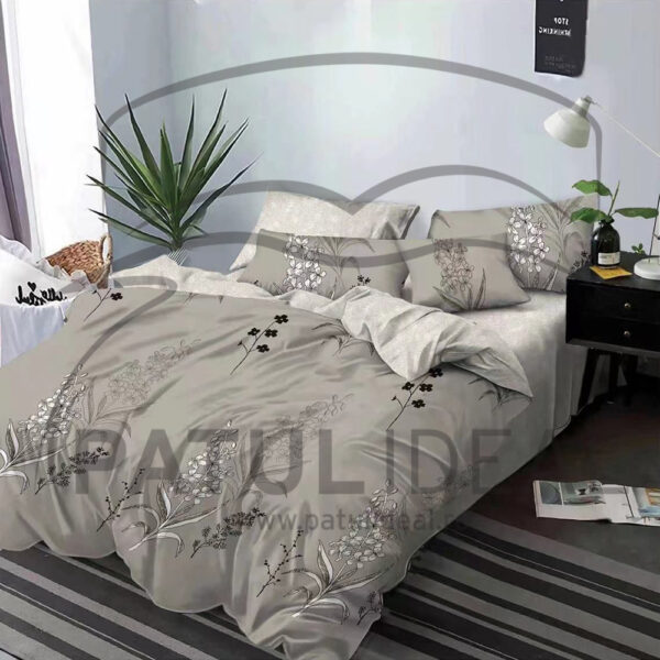 Lenjerie de pat  pentru pat dublu  - finet , 6 piese LF7-AB-694