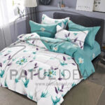 Lenjerie de pat  pentru pat dublu  - finet , 6 piese LF7-AB-656