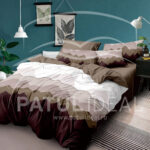 Lenjerie de pat  pentru pat dublu  - finet , 6 piese LF7-AB-922