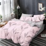 Lenjerie de pat  pentru pat dublu  - finet , 6 piese LF7-AB-732