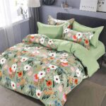 Lenjerie de pat  pentru pat dublu  - finet , 6 piese LF7-AB-657