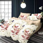 Lenjerie de pat  pentru pat dublu  - finet , 6 piese LF7-AB-749