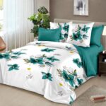Lenjerie de pat  pentru pat dublu  - finet , 6 piese LF7-AB-1010