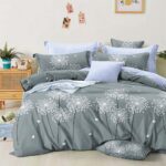 Lenjerie de pat  pentru pat dublu  - finet , 6 piese LF7-AB-414