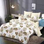 Lenjerie de pat  pentru pat dublu  - finet , 6 piese LF7-20197