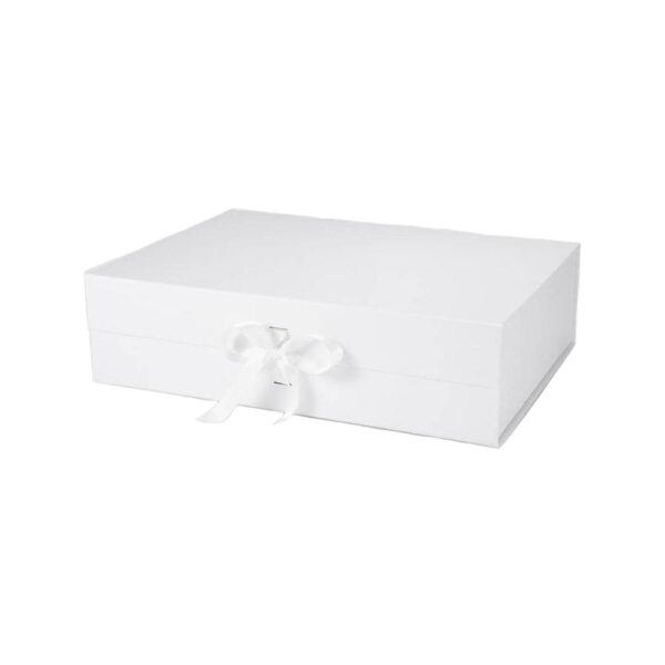 Cutie Cadou Lux, 23x17x7 cm, Alb