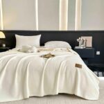 Pătură Jojo Home din Cașmir Artificial 200x230 cm, Crem - imagine 2