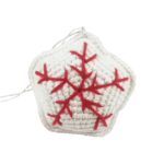 Decoratiuni Brad  Craciun- Crosetate, Handmade, Set 2 - imagine 5
