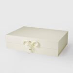 Cutie Cadou Lux, 40X30X12 cm, Ivoire