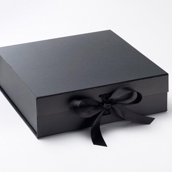 Cutie Cadou Lux, 23x17x7 cm, Negru