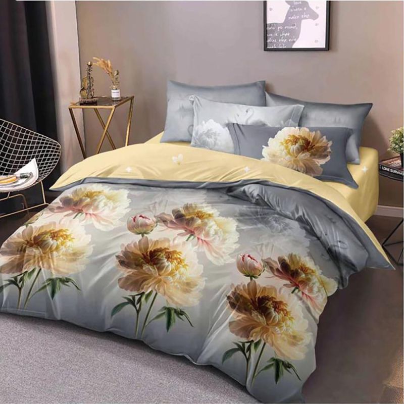 product_7080.jpg Lenjerie de pat pentru pat dublu - material textil tip finet , 6 piese LF7-20225 - imagine 1