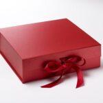 Cutie Cadou Lux, 23x17x7 cm, Rosu